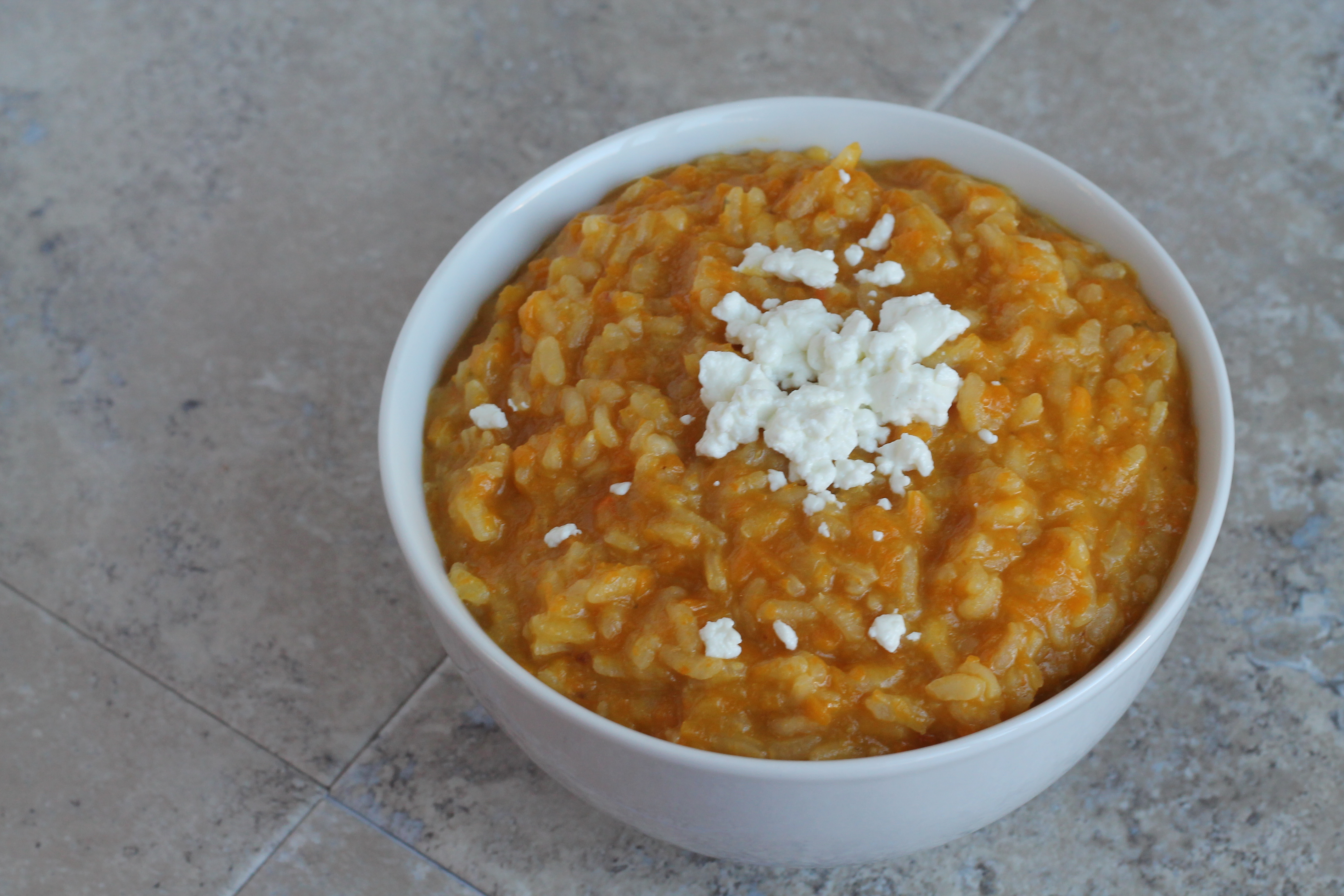 Butternut Squash & Goat Cheese Risotto